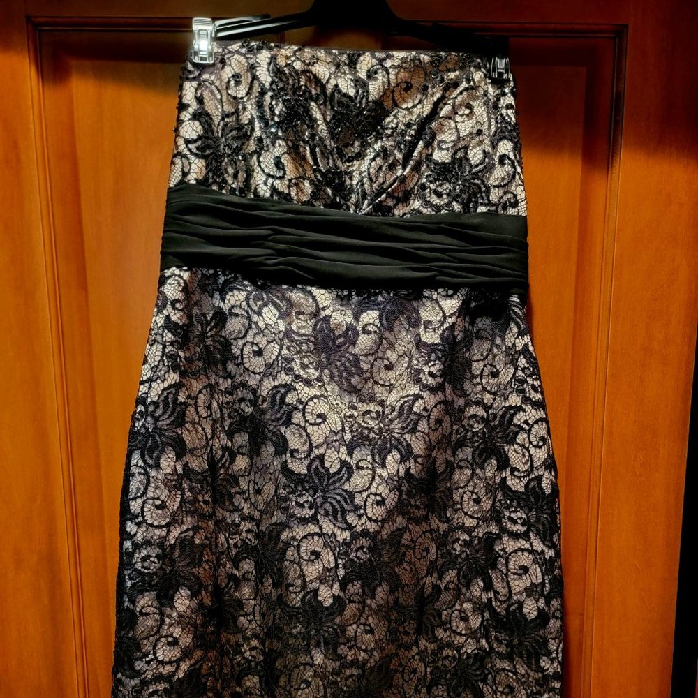 WHITE HOUSE BLACK MARKET Short Lace dress 14 NWT